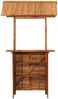vidaXL Outdoor-Bartisch mit Dach 113x106x217 cm Akazie Massivholz 45909 Bild 4
