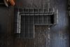 KAWOLA Sofa NELSON Ecksofa Leder schwarz Recamiere links 72 x 216 x 321 cm Bild 5