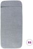 vidaXL Strandtücher 6 Stk. Grau 60x135 cm Stoff 400 GSM 3157053 Bild 3