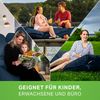 Green Bean® Sitzsack, waschbar, Polyester-PVC-Stoff, Dunkelblau, 140x180 cm, 380 Liter Bild 3