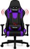Adormii Gaming-Stuhl Gaming Stuhl ergonomisch Gaming Chair Bürostuhl verstellbare (Gaming Stuhl mit verstellbaren Lendenkissen, Armlehne und Kopfstütze, Gamer Stuhl Bequeme Sitzkissen), gepolsterter Gaming-Stuhl, bis 150 kg Belastbarkeit Bild 1