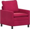 vidaXL Sofa Set 2 pcs Weinrot Samt 3417113 Bild 4