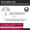 URail Lightbar 3-Step-Dim Ceris 850lm 9,5W 4000K dimmbar 230V Chrom matt Bild 3