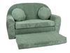 FORTISLINE Kindersofa Kindersofa Rosalia Ausklappbares Sofa aus Cord mit Verlängerung Bild 4