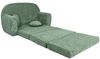 FORTISLINE Kindersofa Kindersofa Rosalia Ausklappbares Sofa aus Cord mit Verlängerung Bild 3