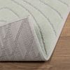 vidaXL Bereichsteppiche PALMERAS Grün 120 x 120 cm Polyester 42022655 Bild 4