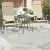 vidaXL Bereichsteppiche PALMERAS Grün 120 x 120 cm Polyester 42022655 Bild 3