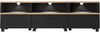 FORTE Lakmos TV-Unterschrank, Holzwerkstoff, Braun/Schwarz, 161,6 x 48,5 x 41,3 cm Bild 2