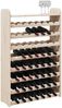 vidaXL Weinregal mit Oberplatte 72,5x25x111,5 cm Massivholz Kiefer 4007562 Bild 4