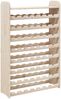 vidaXL Weinregal mit Oberplatte 72,5x25x111,5 cm Massivholz Kiefer 4007562 Bild 2