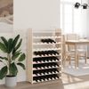 vidaXL Weinregal mit Oberplatte 72,5x25x111,5 cm Massivholz Kiefer 4007562 Bild 3