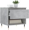 vidaXL Couchtische 2 Stk. Betongrau 50x46x50 cm Holzwerkstoff 830901 Bild 4