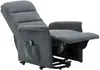 Vente-unique - Relaxsessel Fernsehsessel elektrisch - Stoff - Anthrazit - CAPUCINE Bild 5
