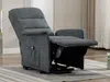 Vente-unique - Relaxsessel Fernsehsessel elektrisch - Stoff - Anthrazit - CAPUCINE Bild 2