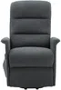 Vente-unique - Relaxsessel Fernsehsessel elektrisch - Stoff - Anthrazit - CAPUCINE Bild 3