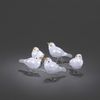 LED Lichterkette Acryl Vögel - 5 Leuchtfiguren - 40 kaltweiße LED - Trafo - für Außen Bild 5