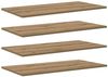 vidaXL Regalbrett 4 pcs Braun 80 x 40 x 1,5 cm Holzwerkstoff 875061 Bild 2