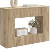 vidaXL Konsolentisch Sonoma-Eiche 101 x 29 x 74 cm Holzwerkstoff 899879 Bild 3
