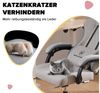 GTPLAYER Gaming-Stuhl Ergonomischer Gaming Sessel Schreibtischstuhl mit Stoffoberfläche (Pacekung), Federsitzkissen mit Fußstütze Bild 3