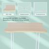 Beistelltisch Skandi-Design, rechteckig, 40 x 40 x 40 cm Bild 5