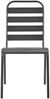 vidaXL Gartenstuhl-Set 5-tlg. Stapelbar Pulverbeschichteter Stahl 3283765 Bild 5