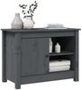 vidaXL TV-Schrank Grau 70x36,5x52 cm Massivholz Kiefer 814581 Bild 4