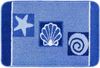 Linea Due AQUATICA Badteppich, 100% Polyacryl, sehr weich, Blau, 65x115 cm Bild 2