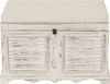 MCW Truhe T356, zum Sitzen, Deckel individuell arretierbar, Viel Stauraum, Bezug waschbar Bild 2