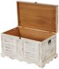 MCW Truhe T356, zum Sitzen, Deckel individuell arretierbar, Viel Stauraum, Bezug waschbar Bild 3