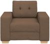 vidaXL Sofa-Sessel Braun 100x78x80 cm Stoff 4105062 Bild 4