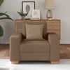 vidaXL Sofa-Sessel Braun 100x78x80 cm Stoff 4105062 Bild 3