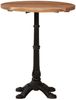 Bistrotisch FRANZ Ø60x76 cm Akazie Massivholz Rund | Esstisch vintage kleiner Tisch Cafe Gartentisch Balkontisch Outdoortisch Bild 4