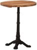 Bistrotisch FRANZ Ø60x76 cm Akazie Massivholz Rund | Esstisch vintage kleiner Tisch Cafe Gartentisch Balkontisch Outdoortisch Bild 3