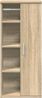 vidaXL Badezimmerschrank mit Rollenhalter Sonoma-Eiche 39x22x90 cm 858526 Bild 4
