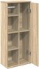 vidaXL Badezimmerschrank mit Rollenhalter Sonoma-Eiche 39x22x90 cm 858526 Bild 5