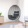 vidaXL Hängesessel ohne Gestell Anthrazit und Grau 92 x 57,5 x 110 cm 42033034 Bild 4