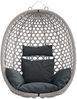 vidaXL Hängesessel ohne Gestell Anthrazit und Grau 92 x 57,5 x 110 cm 42033034 Bild 5