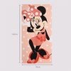 Disney Minnie Mouse Polyester Strandtuch für Kinder 70 × 140 cm 250 gsm Bild 4