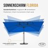 Sonnenschirm blau 3 x 4 Meter Bild 4