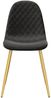 vidaXL Esszimmerstühle 6 Stk. Schwarz Samt [3082876] Bild 4