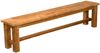 Inko Teakholz-Sitzbank Abacus recyceltes Teak 250x35x47 cm Gartenbank Holzbank Bild 4