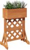 vidaXL Vertikales Gartenzaun Orange 48 x 30 x 70,5 cm 42035229 Bild 3