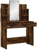 vidaXL Schminktisch mit LED-Leuchten Räuchereiche 96x40x142 cm 837897 Bild 4