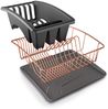 METALTEX 325826000 Aquatex Plus Polytherm Copper 35 x 32 x 12 cm - Spülkorb, Schale und Bestecksammler / Geschirrkorb / Abtropfgestell Bild 2