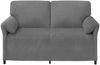 vidaXL 2-Sitzer Sofa Dunkelgrau 158 x 83 x 95 cm Samt 42033954 Bild 3