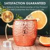 Faizee Möbel Tasse Cocktailglas Moscow Mule Becher Kupferbecher 500ml Fassungsvermögen, 1-tlg, Kupfer/Edelstahl Bild 4