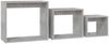 Couchtische, Sofatische 3-tlg. Betongrau Holzwerkstoff Bild 5