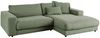 KAWOLA Sofa MADELINE Ecksofa Cord olivgrün Longchair rechts 85 x 190 x 270 cm Bild 5