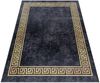 Waschbarer Teppich Federico rechteckig - 120x170 cm - Schwarz Bild 3