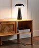 Beliani 'BOCONO' Tischlampe, kabellos, LED mit Dimmer, Metall schwarz, 15 x 15 x 28 cm Bild 3
